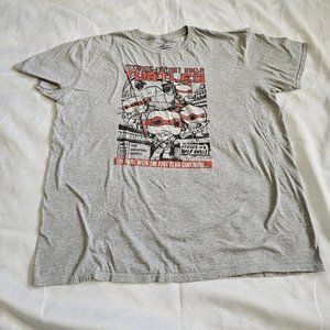 TMNT FUNKO POP! TEES Teenage Mutant Ninja Turtles Gray T-Shirt Size 2X-Large